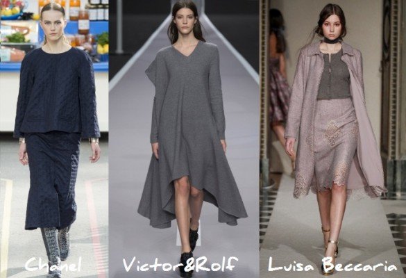 Tendenze moda autunno inverno 2014-15 grigi