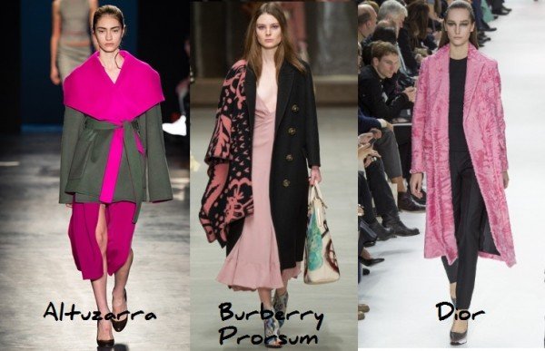 Tendenze Moda Autunno Inverno 2014-15 Rosa