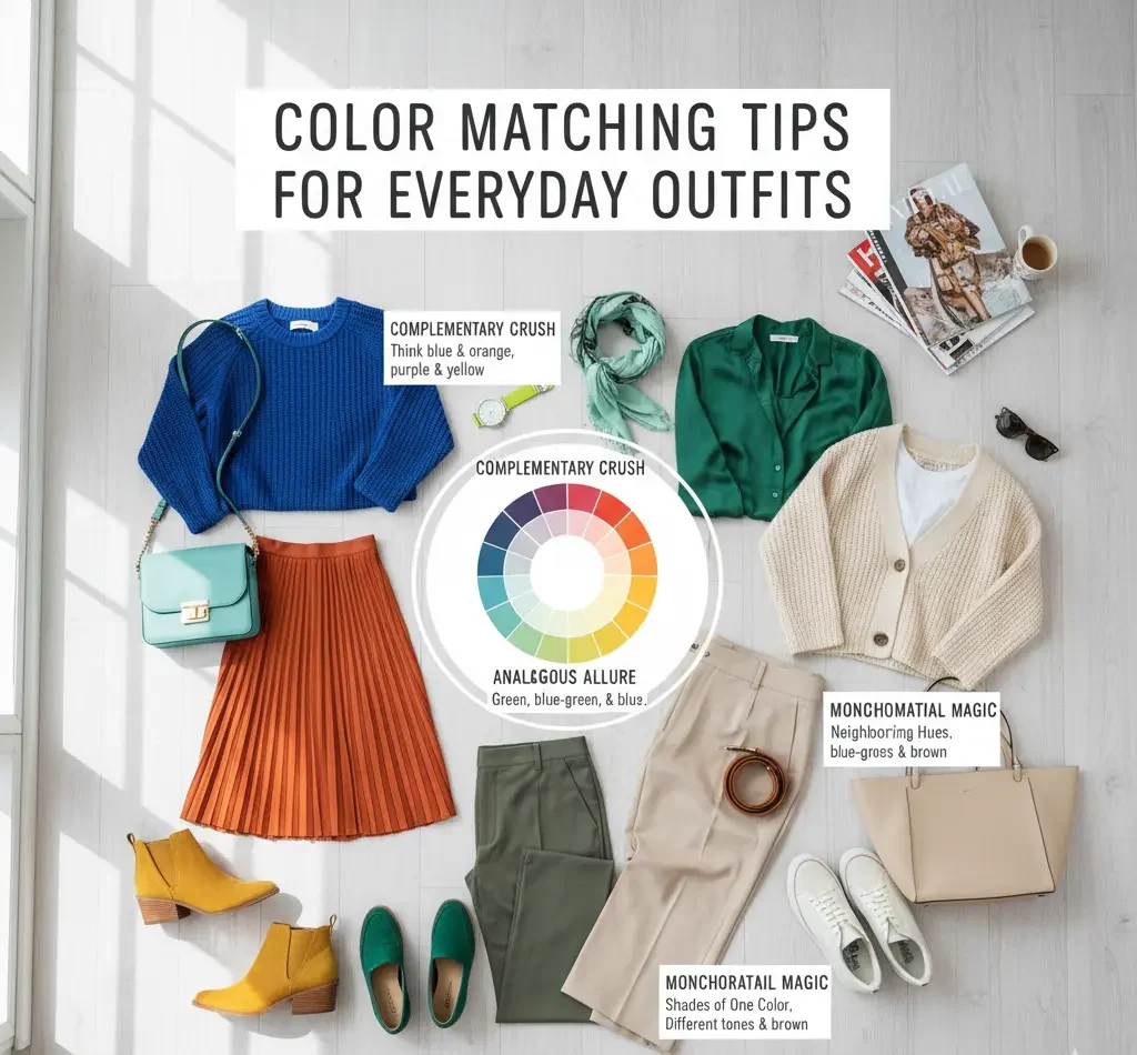 Color Matching Tips for Everyday Outfits